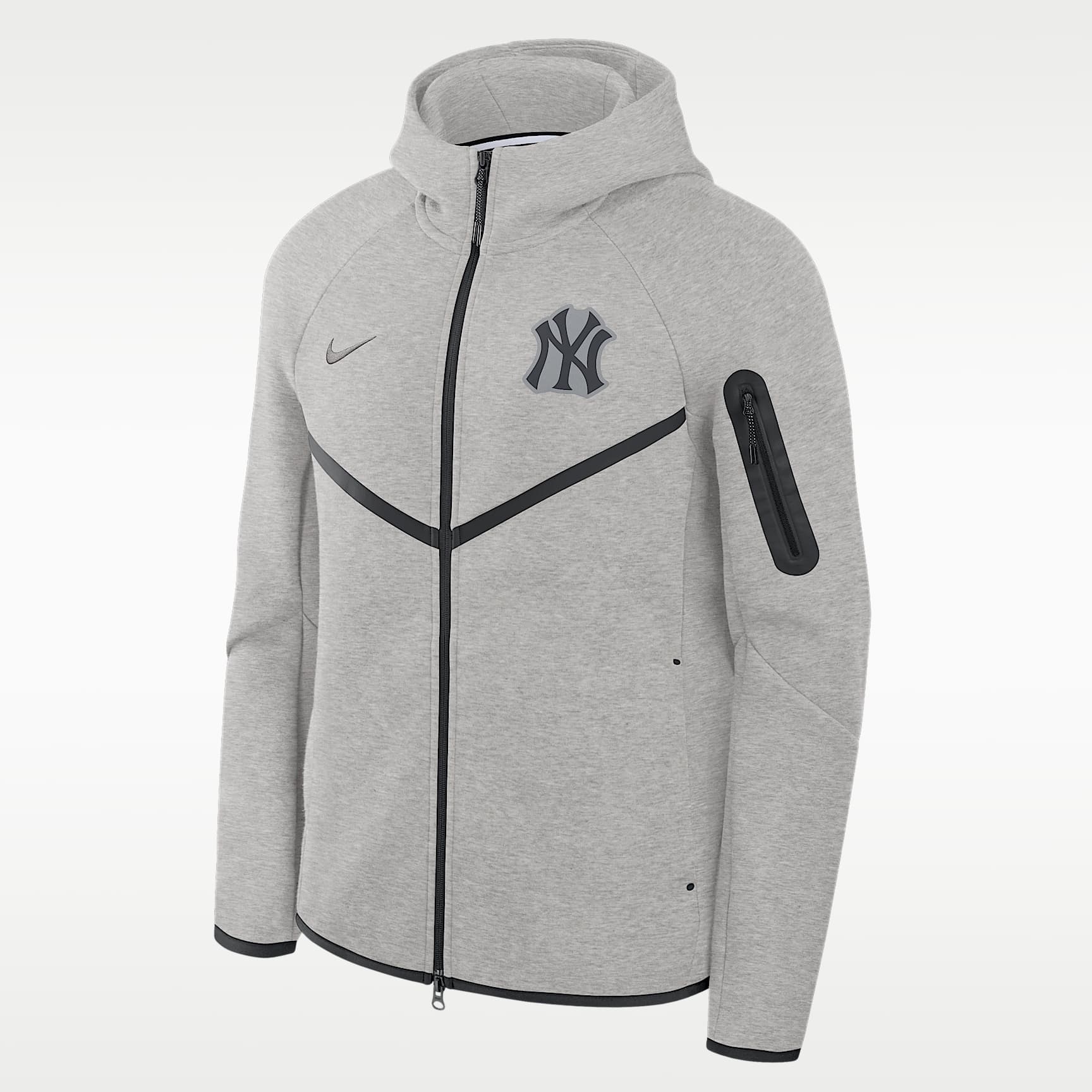 ナイキテック New York Yankees Tech Fleece Windrunner Men's Nike MLB Full-Zip
